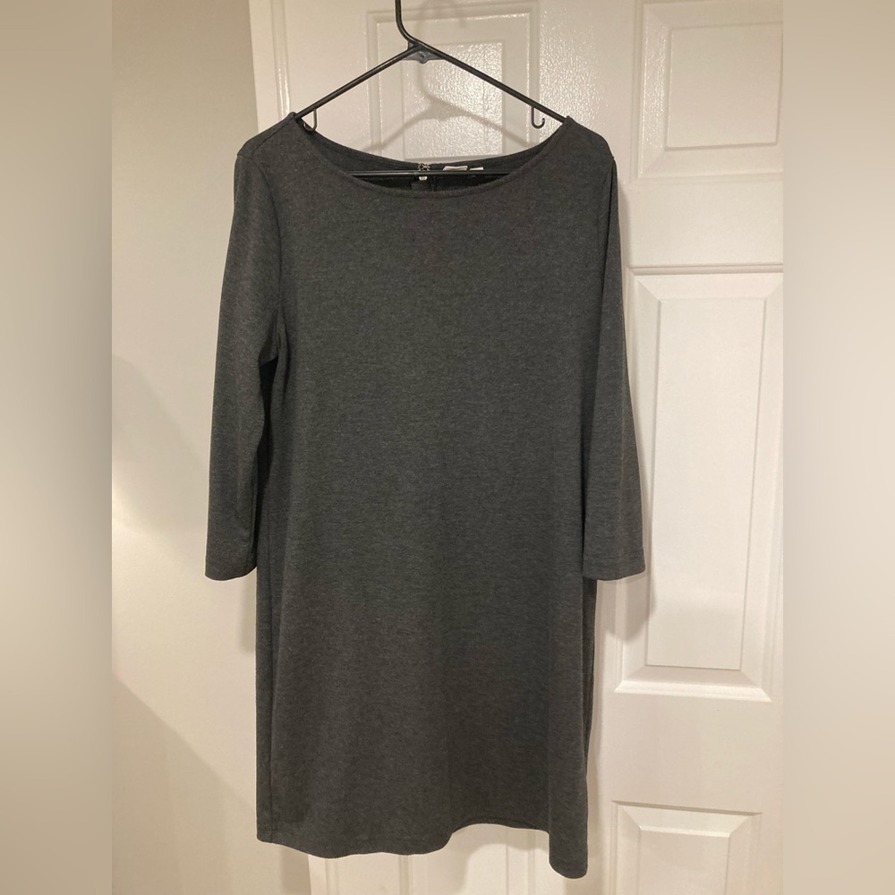 GAP Jersey Shift with zipper detail